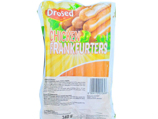 Sausages Chicken Franks - 340g