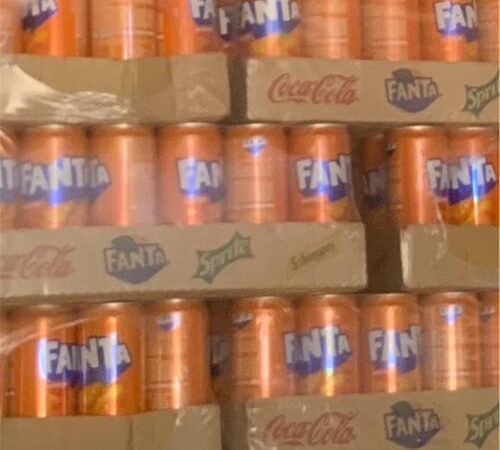 Fanta Drinks Crate