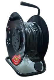 Extension cable with trolley
